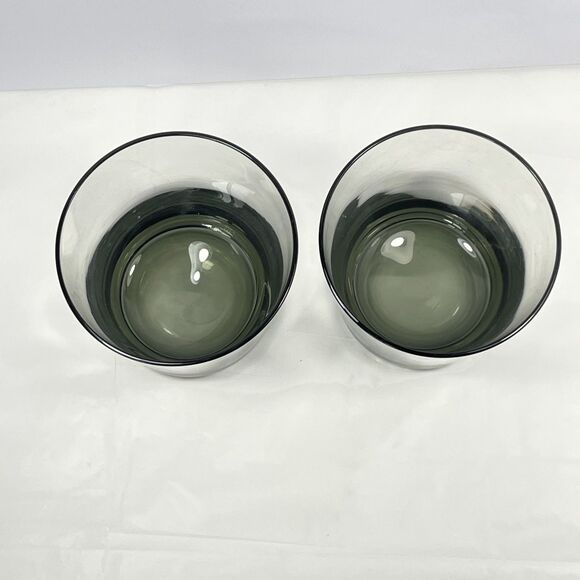 whiskey bourban glasses set of 2 black bottom 8 oz bar set gifts for drinkers - Picture 4 of 7